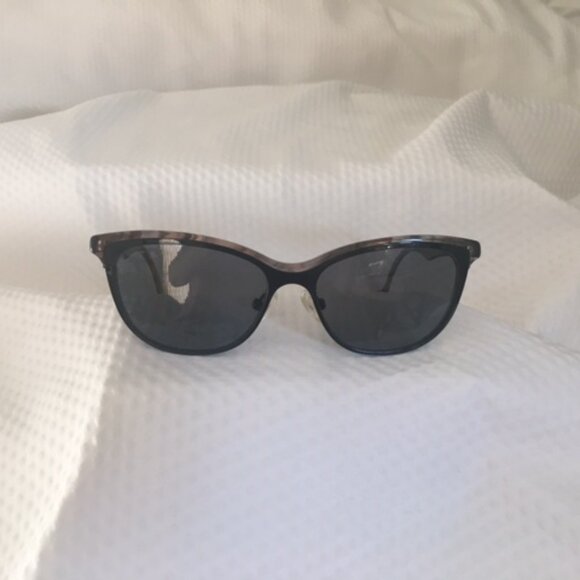 Frames - Lisa Loeb “Pie” Cat‑Eye Frames – Licorice Swirl, 52‑15‑135 - Picture 5 of 10